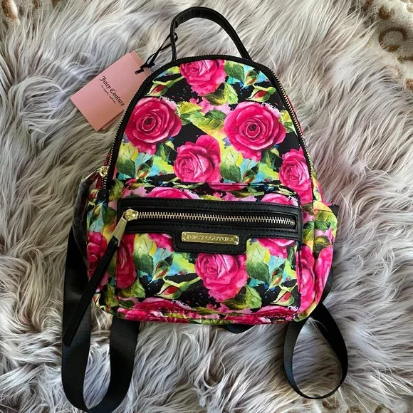 Juicy Couture | Bags | Nwt Juicy Couture Floral Backpack  display picture 3
